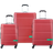 Delsey Now Hardside Set of 3 - Red