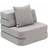 by KlipKlap 3-Fold Sofa Single Multi Grey/Grey