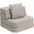 by KlipKlap 3-Fold Sofa Single Beige/Sand