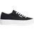 Calvin Klein Canvas Platform Trainers W - Black
