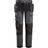 Snickers Workwear 6275 4-Way Holster Pockets Stretch Trousers - Steel Grey/Black