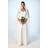 Coast Full Skirted Jacquard Wedding Dress - Ivory