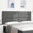 vidaXL Button Tufted Dark Grey 200 cm Headboard