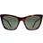 Saint Laurent SL 214 Kate Thin 003 Acetate Sunglasses - Havana Grey