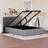 Vida Designs Lisbon Grey 4ft Small Double Ottoman Frame Bed