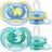 Philips Avent Ultra Air Pacifier 6-18m 2-pack Blue/Yellow