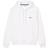 Lacoste Fleece Hoodie Men - White