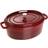 Staub Oval Grenadine Red med lock 5.5 L