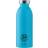 24 Bottles Clima Lagoon Blue Vattenflaska 0.5L