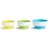 Munchkin Stay Put Suction Bowls 3-pack Light Blue/Yellow/Green