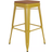 Flash Furniture Kai Commercial Grade Yellow Bar Stool 30.8"
