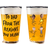 Shein To Dad From The Reason You Drink 16 Oz Pint Beer Glass 47.3cl 2pcs