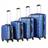Monzana Baseline Suitcase Set of 4 - Navy