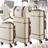 tectake Madison Travel Suitcase Set of 13 - Cream