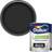 Dulux Quick Dry Satinwood Wood Paint Black 0.75L
