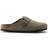 Birkenstock Boston Soft Footbed Suede Leather - Beige/Taupe