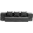VEVOR ZDSFD-5 Dark Grey Soffa 193cm 3st 3-sits