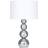 MiniSun Chagnon White Table Lamp 36cm
