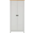SECONIQUE Ludlow Grey Wardrobe 80x177cm