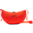 Nike Aura Crescent Cross-Body Bag Recycled Polyester Minimum - Red