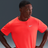 Nike Dri-FIT UV Short-Sleeve Running Top - Red