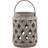 Hill Interiors Siena Brown Large Lattice One Size Lantern