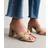 New Look Wide Fit Knotted Heeled Mules Vegan - Neutral