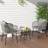 OutSunny 3 Piece Rattan with Cushions Grey Bistro Set, 1 Table incl. 2 Chairs