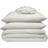Cosy House Collection Bamboo Set King Bed Sheet Silver