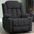 Artemis Home Dark Grey Massage Heat Dual Motor Electric Lift Assist Chair