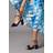Coast Tina Satin Soft Ruffle High Block Heel Sandals - Navy