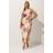 Yours Butterfly Twist Neck Dress Plus Size - Natural