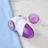 Dunelm Mini Fabric Shaver - Purple