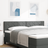 vidaXL Diamond Blocks Design Dark Grey 180 cm Headboard 180cm