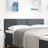 vidaXL Diamond Blocks Design Dark Grey 140 cm Headboard 140cm