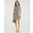 River Island Gingham Shift Mini Dress - Black