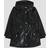 River Island Girls Black Check Raincoat - Black