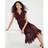 River Island Womens Purple Sleeveless Broderie Midi Dress