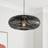 The Edited Life Abrielle Bamboo Easy Fit Shade Black Pendant Lamp