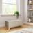 GFW Secreto Ottoman Natural Storage Bench