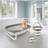 Dolu Foldable Triple Baby Bath Set Grey