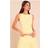 PrettyLittleThing Woven Button Detail Waistcoat - Lemon