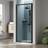 Balterley 6mm Toughened Safety Glass Reversible Pivot Shower Door 1900 x 900 mm