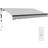 OutSunny 3.5 x 3m Retractable Electric Awning Light Grey