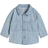 H&M Baby Blå Skjortjacka bomullstwill