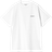 Carhartt WIP Script Embroidery T-shirt - White/Black