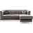 Glory Furniture Pompano G782B-SC Gray Sofa 83" 2pcs 3 Seater