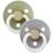 Bibs Colour Glow Round Pacifier Latex Size 1 2-pack Sage/Cloud