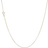 Fine Essential Anchor Round Necklace - Gold