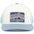 Patagonia Kid's Trucker Cap - Ridge Rise Stripe/Light Plume Grey